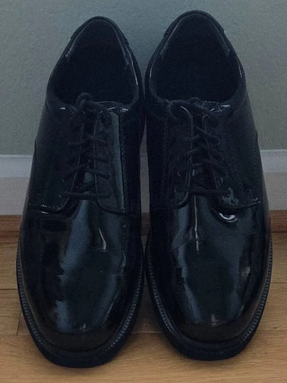 Unisex THOROGOOD Classic High Shine Oxford Uniform Shoe size 10M men / 12M women